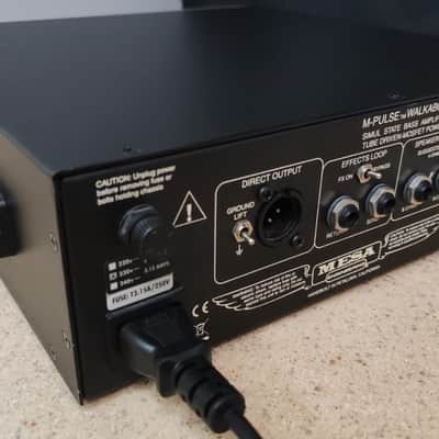 Mesa Boogie Walkabout Compact 300-Watt Bass Amp Head 2001 - 2017 - Black image 5