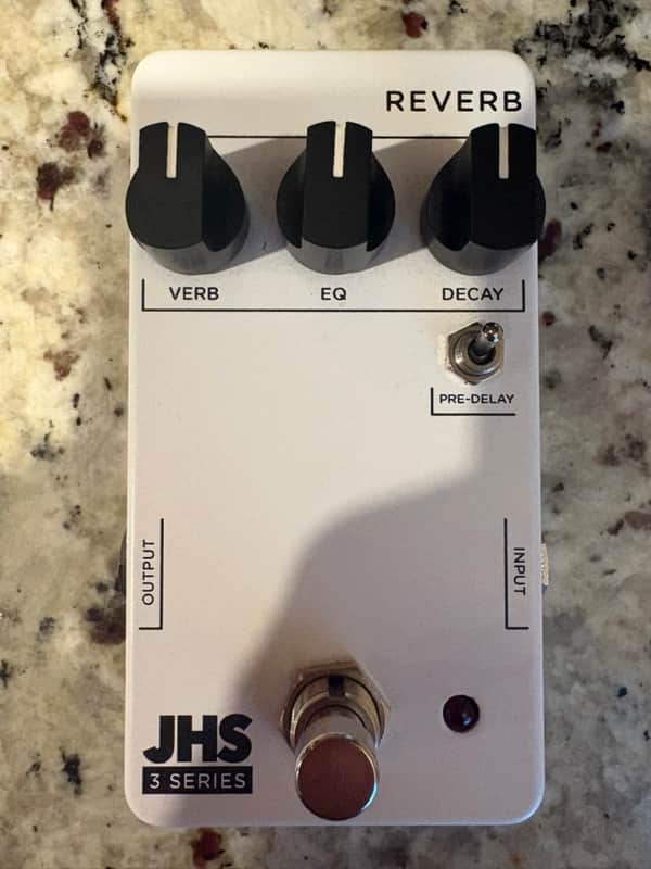 JHS 3 Series Reverb Pedal 2020'a - White