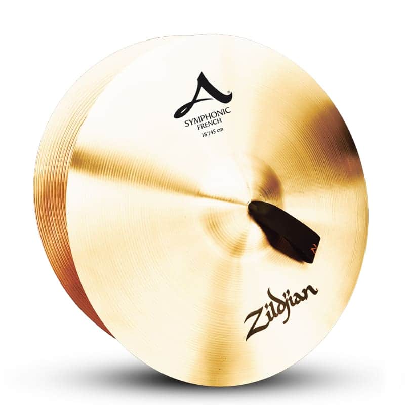 Zildjian 18" A Symphonic French Tone Cymbals - Pair image 1