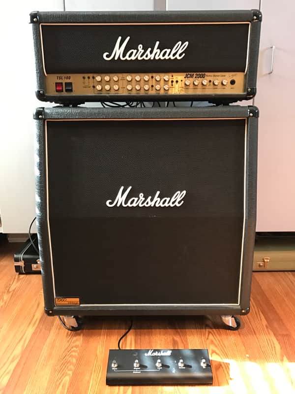 Marshall TSL 100 JCM 2000 Head & 1960 Vintage 4x12 Cab | Reverb
