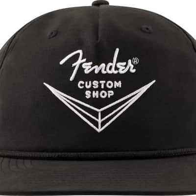 Genuine Fender Guitars Custom Shop Logo Hat, Black, One Size image 3