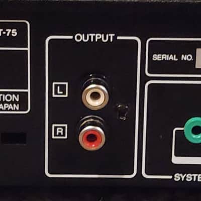 Kenwood Vintage Kenwood Kt-56 KT56 Am-fm Synthesized Stereo Tuner 90s  - Black metal image 8