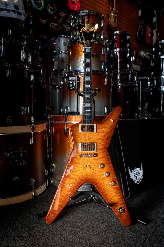 Dean ML USA 2024 NAMM Guitar/Honey Burst/Custom image 1