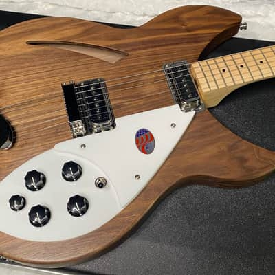 NEW! Rickenbacker 330W Walnut - Semi Hollow Electric Guitar - Authorized Dealer - 7.1 lbs - G07464 image 4