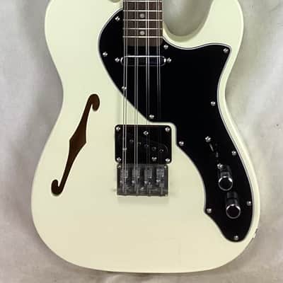Squier Telecaster Thinline to 8 string Mandocello Conversion made to order with options image 3
