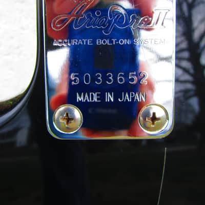 Aria Pro II RS Knight Warrior Guitar, 1985, Japan, USA Kahler Flyer Tremolo, Coil Tap, Case image 4