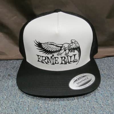 Ernie Ball Black and White Ernie Ball Logo Hat *FREE SHIPPING image 1
