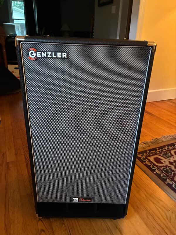 Genzler Amplification NC-212T Nu Classic 600-Watt 2x12" Bass Speaker Cabinet 2022 - Present - Black image 1