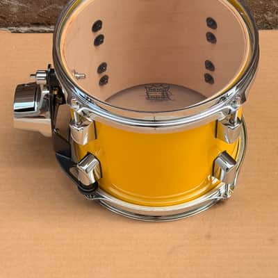Pearl Decade Maple 8" x 7" Rack Tom w/ Opti-Loc Mount in Solid Yellow (#228) – Open Box / Brand New image 11