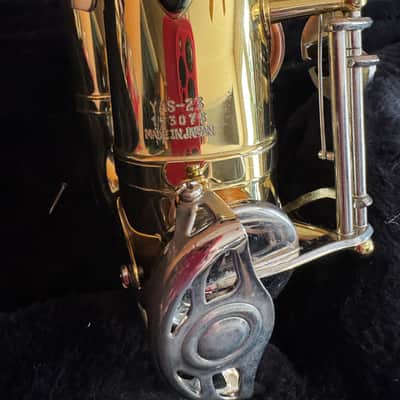 ALTO SAXOPHONE Yamaha YAS - 23 Yellow Brass wi/Nickel-Plated Keys image 6