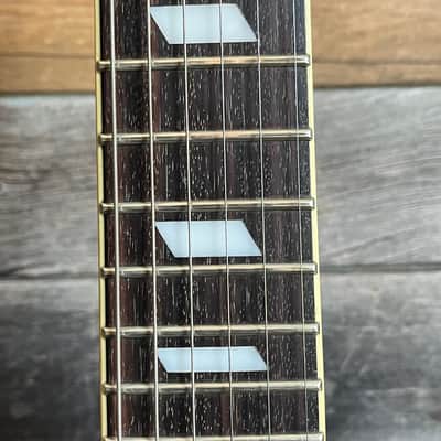 (18279) Epiphone Riviera Mini Ch Semi-Hollow Electric Guitar - 2004 - Cherry image 13