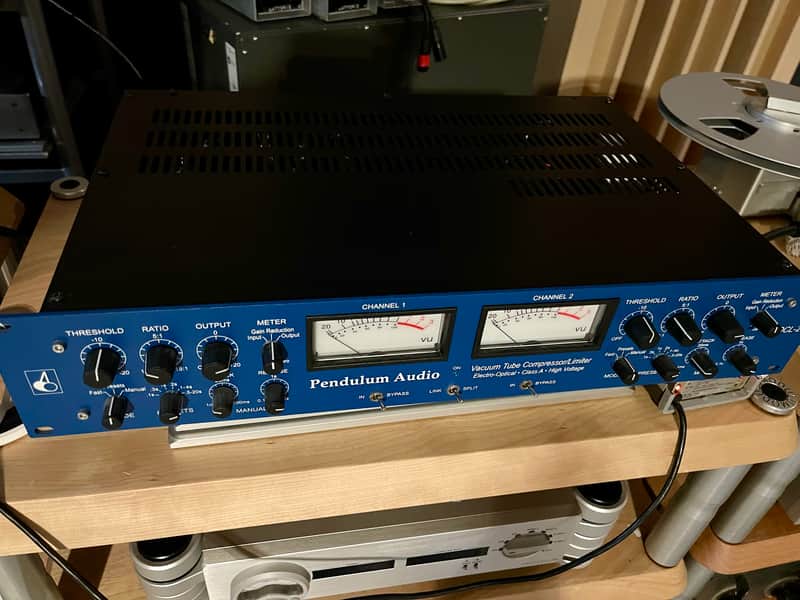 Pendulum Audio OCL-2 2-Channel Tube Electro-Optical Compressor / Limiter 2010s - Blue image 1