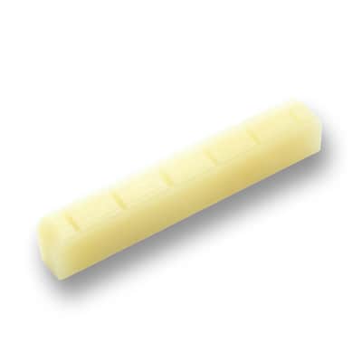 Bone Classical Guitar Nut (Unbleached, Slotted) image 3