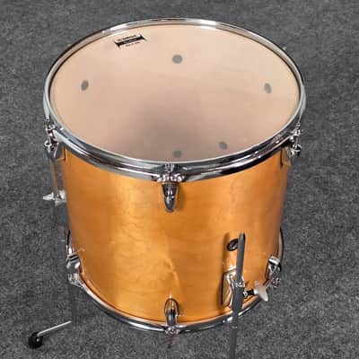 Used Yamaha Stage Custom Birch Floor Tom 14x13 Natural Wood - Very Good image 3