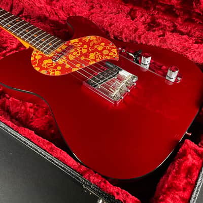 Fender Limited Edition Raphael Saadiq Telecaster w/HSC - Dark Metallic Red (2023) image 2