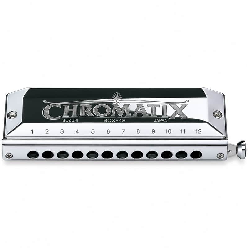 Suzuki SCX-48-C Deluxe Chromatic Harmonica – Key of C image 1