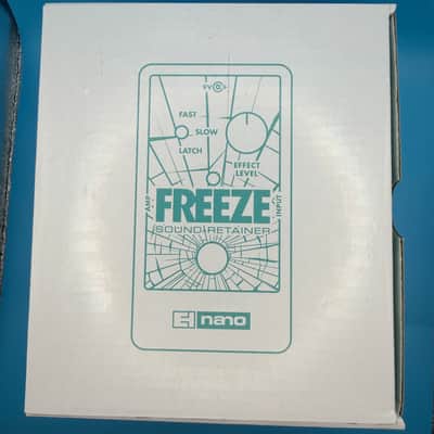 🥶 Electro-Harmonix Freeze Nano Sound Retainer Sustain Pedal 2010 - Present - Blue / Gray image 10