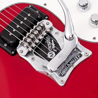 2007 Mosrite USA Ventures Model American Standard Mark I 1963 Sidejack w/ Case & Tags image 8