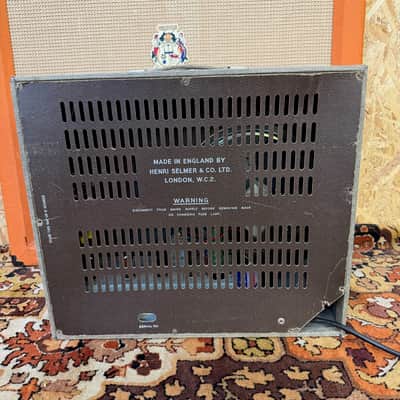 Immagine Vintage 1950s RSA / Selmer TV10 'Deck Chair Fabric' 1x10 Valve Amplifier Combo - 10