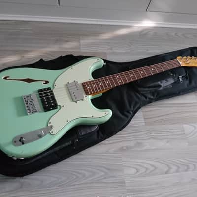 2011 Fender Pawn Shop '72 Stratocaster / Telecaster, Surf Green (MIJ, made in Japan) image 2