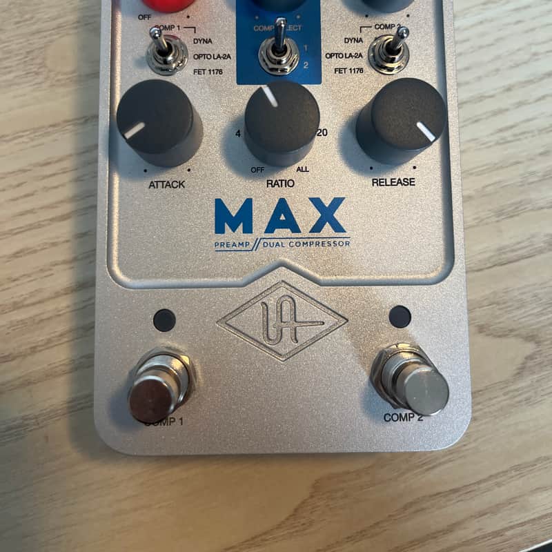 2023 – Present Universal Audio Max Preamp & Dual Compresso…