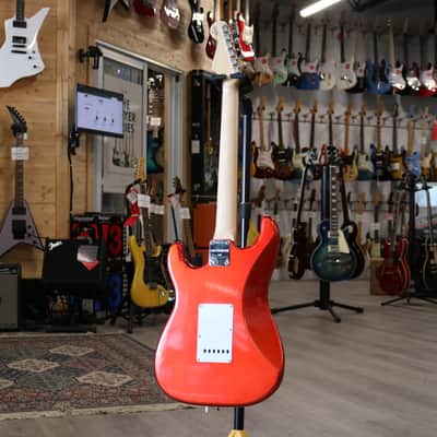 Fender Custom Shop '63 Stratocaster Deluxe Closet Classic - Rosewood Fingerboard AAA, Melon Candy Red image 7
