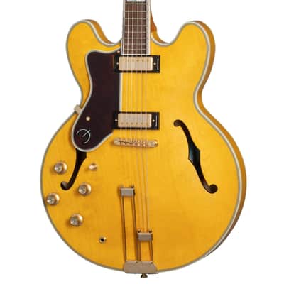 Epiphone Sheraton Semi-Hollow Left-Handed Electric Guitar Natural