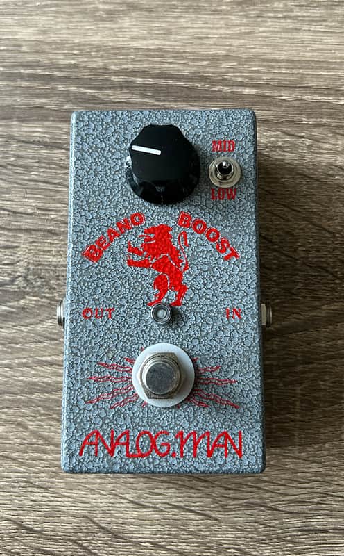 ギター Analog.man Beano Boost Treble Booster aNaLoG.MaN Beano Boost treble booster effects pedal