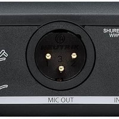Shure BLX14/B98 UHF Wireless Microphone System - Perfect for Brass, Woodwinds, Percussion - 14-Hour Battery Life, 300 ft Range | Includes Clip-on Instrument Mic, Single Channel Receiver | H9 Band image 5