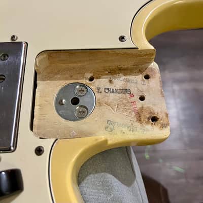 Vintage Fender Telecaster Bass 1972 - Blonde image 23