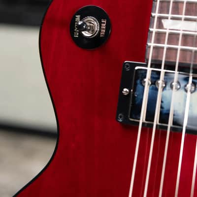 Gibson Les Paul Standard 50s Mahogany Top Electric Guitar - Vintage Cherry with Hardshell Case image 9