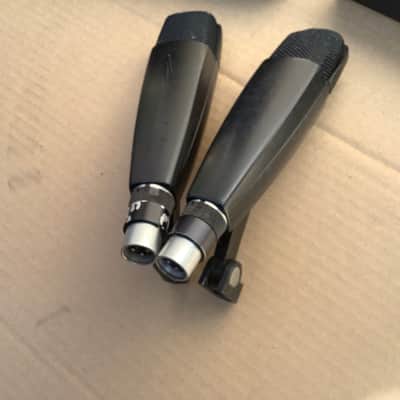 2 x Sennheiser MD 421-U 4 Dynamic Microphone / nice set great for stereo / vintage Made in Germany - Black image 11