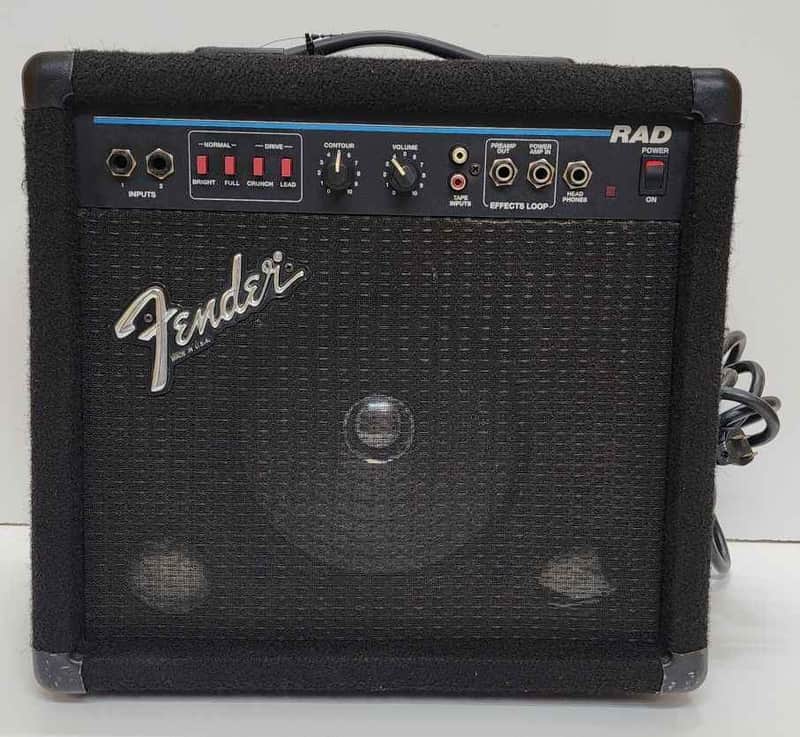 Fender R.A.D. 20-Watt 1x8" Guitar Practice Amp 1990 - 1996 - Carpet image 1