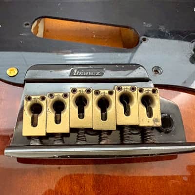 1986 Ibanez RG53 Body Antique Violin w/Powe Rocker Special Tremolo Made in Japan image 6