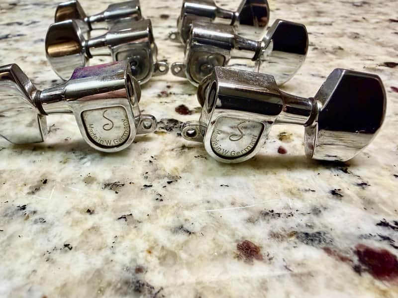 Schaller 3x3 Tuners 80s-90s - Chrome image 1