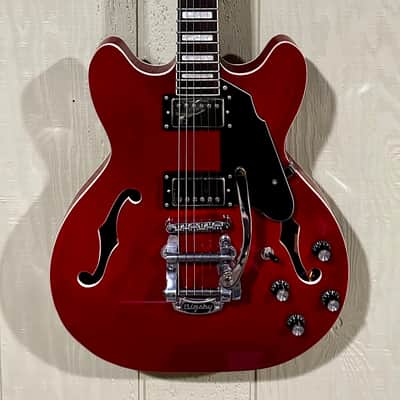Grote 335-style cherry *UPGRADED* image 1