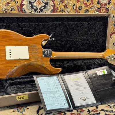 2022 Fender CS - LTD RSTD 61 Strat SHVY REL - ID 6093 image 14