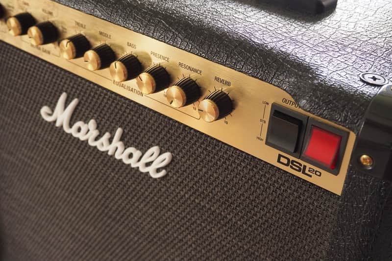 Marshall DSL20CR with Eminence Swamp Thang (16Ohm) image 1