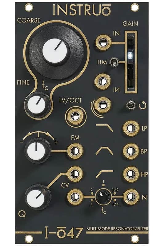 Instruo i-o47 Eurorack Synthesizer Module 2016 - Present - Black image 1