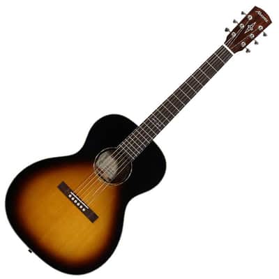 Alvarez DELTA00E Artist Blues Series Acoustic Electric Guitar - High-Gloss Vintage Burst image 2