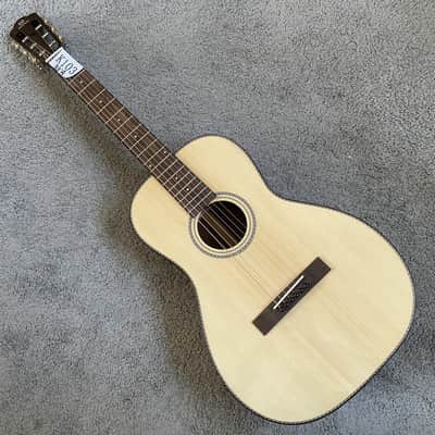 38 Inch Parlor Style Acoustic Guitar, Spruce Top Body, Mahogany Neck image 1