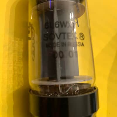 Sovtek 6L6WXT 5881 Russian Made rated 51 Tested 6L6 image 1