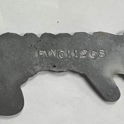Fender- amp/case logo, metal, Vintage image 2