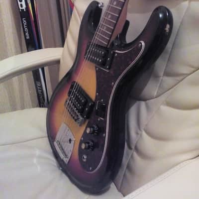 Univox  Hi flier custom 1968 Kurt Cobain mod image 8