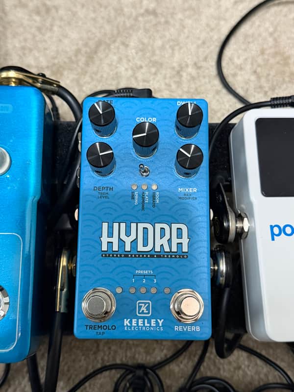 Keeley Hydra Stereo Reverb & Tremolo