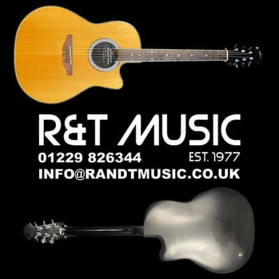 Ovation Applause AE 28 Electro-Acoustic Guitar in Natural image 8