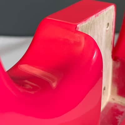 2021 Indonesia Kramer Baretta Special Ruby Red Mahogany Guitar Body 6 Post Tremolo image 14