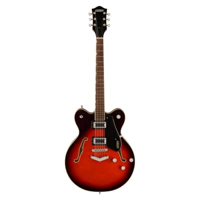 Used Gretsch G5622 Electromatic Center Block DC w/V-Stoptail - Claret Burst image 2