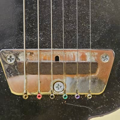 Silvertone 1448 1962 - Black sparkle image 7
