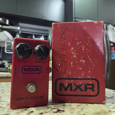MXR MX-102 Block Dyna Comp 1975 - 1984 - Red image 1